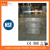 Chrome or Stainless Steel Storage Wire Mesh Shelving