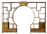 Antique Chinese Furniture Display Shelf-2PCS