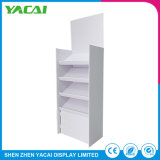 Recycled Folded Indoor Paper Floor Security Stand Documents Display Rack