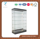Customized Black Wall Unit Display Case for Retail Store
