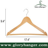 17 Inches Flat Wood Hanger for Suit