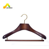 High Quality Wooden Cloth Hanger with Wooden Bar