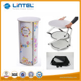 Promotion Rotating Acrylic Counter spiral Showcase