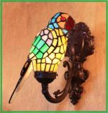 Art Tiffany Style Macaw Wall Sconce