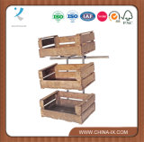 Wall Mounted Fruit Crate Display Unit