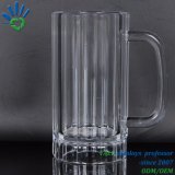 Beer Glass Cup, Drinking Glass Holder, Acrylic PC Beer Drinking Cup with Handle