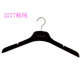 Brand Retail Display Custom Plastic 18 Inches Black Men Jacket Hanger