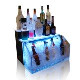 Advertising Acrylic Drinks Display Stand, Acrylic Wine Display Rack