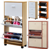Cheap Morden Style Melamine Wooden Shoes Rack Cabinet