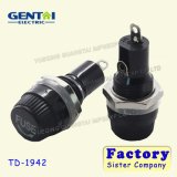 Hot Sale Round Screw Fuse Holder for Glass 5*20mm/6*30mm