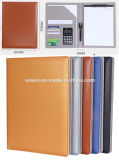 Commerce Executive Business Document Folder with Clipboard Writing Pad Calculator