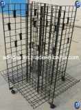 Wire Display Shelf, Wire Floor Display Stand with Wheels, Wire Display Rack (MDR-030)