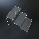 3 Layers Clear Acrylic Lucite Display Rack