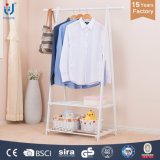 Single-Pole Powder Coated Household Clothes Rack