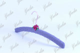 Yeelin Purple Satin Hanger with Metal Hook (YLFBCV010W-1)