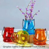 New Style Cheap Decorated Colored Glass Vase From Chinese Factory