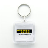 Wholesale Photo Frame Metal Key Ring Ring Metal Sublimation Trolley Coin
