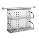 Stainless Steel Wall-Mounted Kitchen Rack, Shelf (CG01-101)