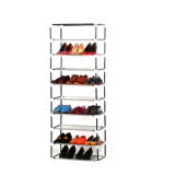 Non-Woven fabric Folding Tall Shoe Racks with Steel Tube
