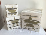 Eco-Friendly Customized Natural Wooden Crate Wooden Box for Storage