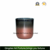Gradient Color Sprayed Glass Candle with Fragrance for Home Decoration