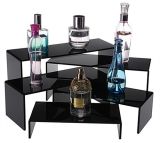 U-Shaped Display Stands Acrylic Risers, 5 Different-Size