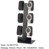Black Acrylic Display Rack for 6 Watches
