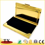 Gold Stainless Steel Business Card Holder for Gift Items