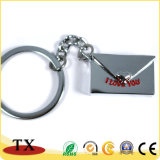 Professional Manufacturer Envelope Shape Key Chain Metal Keyring