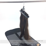 Extension Hair and Clips in Hair Hanging Hanger, Wooden Hair Hanger