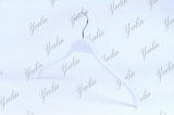 China Made Plastic Hanger Ylpl84016W-Wht1 for Supermarket, Wholesaler with Nickel Hook