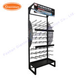 Retail Floor Metal Peg Hook Wire Battery Display Stands Rack for Hanging Items