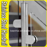Stainless Steel Stair Handrail Post Glass Clamp for Sale