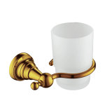 Bathroom Accessories Sanitary Ware Brass Toothbrush and Tumbler Holder