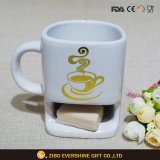 Ceramic Cookies Mug with Biscuit Holder Coffee Mug