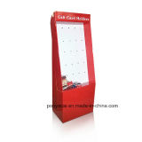 Giftcards Exhibition Display Equipment/ Printed Paper Floor Display Stands