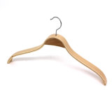 Natural Laminated Fashion Wooden Coats Hanger, Wood Hangers for Jeans
