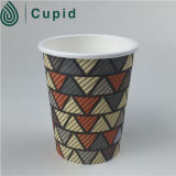 Custom Disposable Paper Cup with Lid and Holder