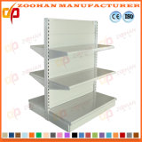 Double Sided Backboard Shelving Wall Metal Supermarket Shelf Rack (Zhs53)