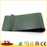 Black and Green Carbon Fiber Business Money Clip for Gifts