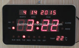 Electronic Digital Calendar Shelf or Wall Clock with Date