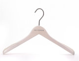 Anti-Slip Wooden Hanger for Clothes with Black Hook