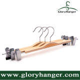 Cheap Plywood Hanger, Home Use Pant Hanger with Clip