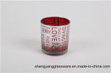 Free Sample Electroplate Glass Candle Cup for Home Decoration