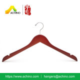 Wooden Clothing Hanger with Metal Hook
