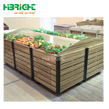 Supermarket Fruit Vegetable Display Stand Shelf Storage Rack