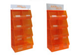 Qcy Factory Direct Sale Customized Colorful Acrylic Good Shelf for Supermarket