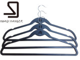 Very Cheap Clothes Black Plastic Hangers, Garment Plastic Hanger