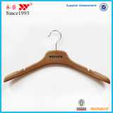 Non-Slip Wooden Looking Plastic Rubber Coating Mens Top Coat Hangers