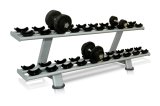 Double Twin Dumbbell Rack Gym Fitness Equipment Rack
